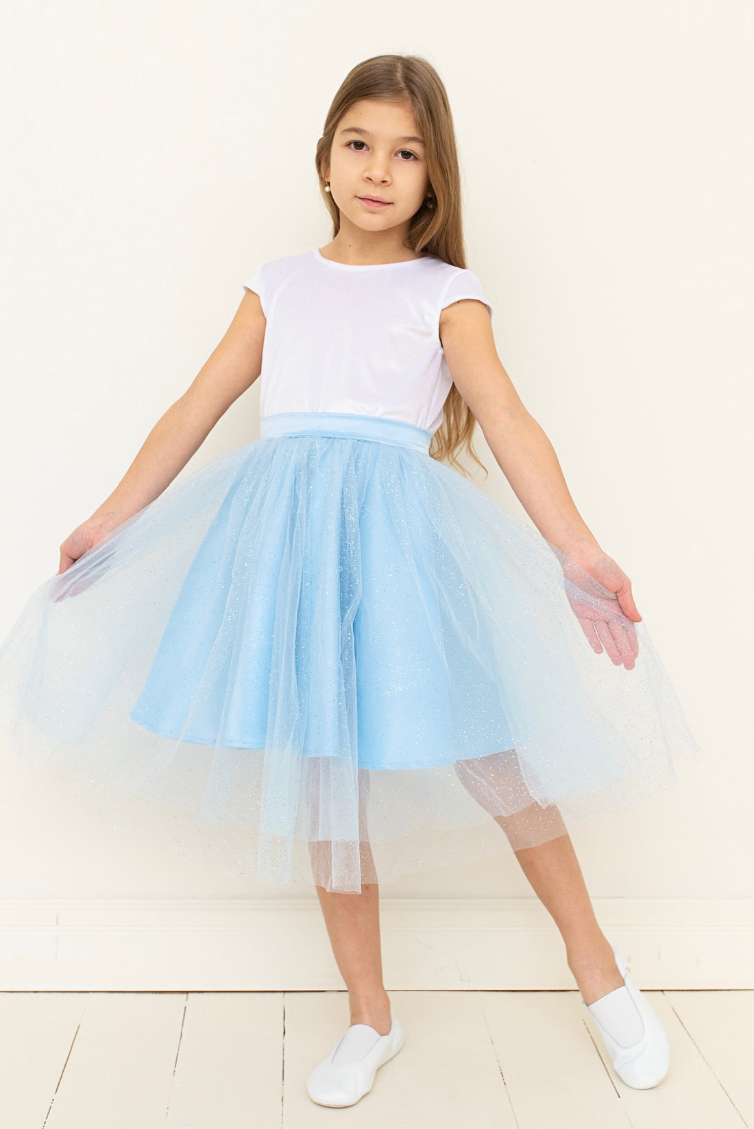 Princess Tulle Flower Girl Dress