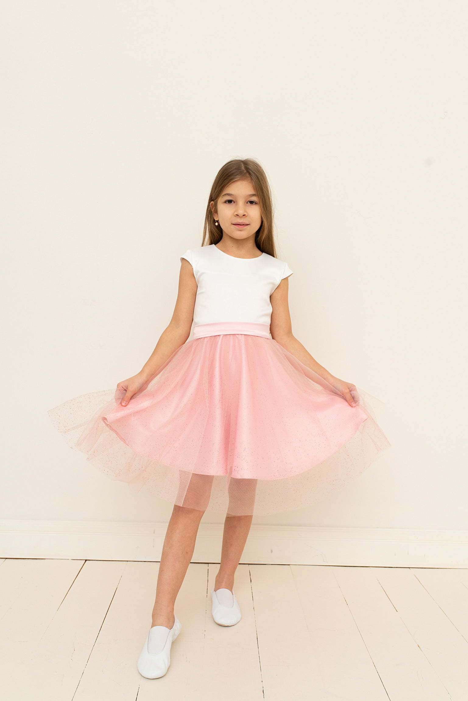 Princess Tulle Flower Girl Dress