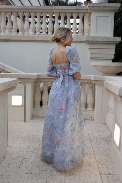 Kylie Periwinkle  Maxi Dress