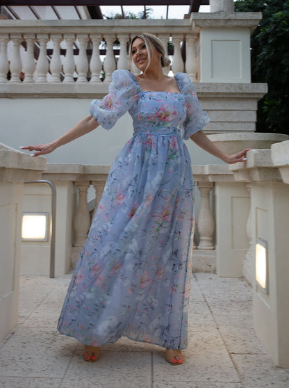 Kylie Periwinkle  Maxi Dress