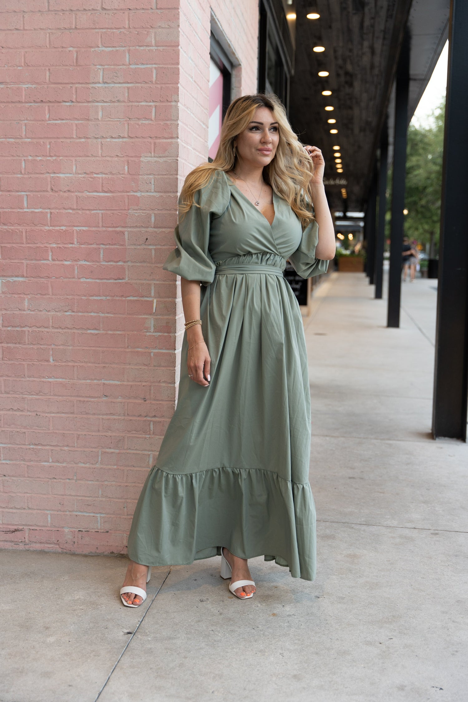 Margo Puff Sleeve Dress