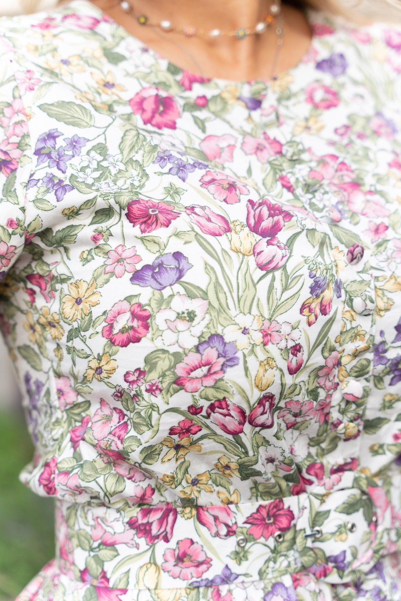 Victoria Floral Cottagecore Dress