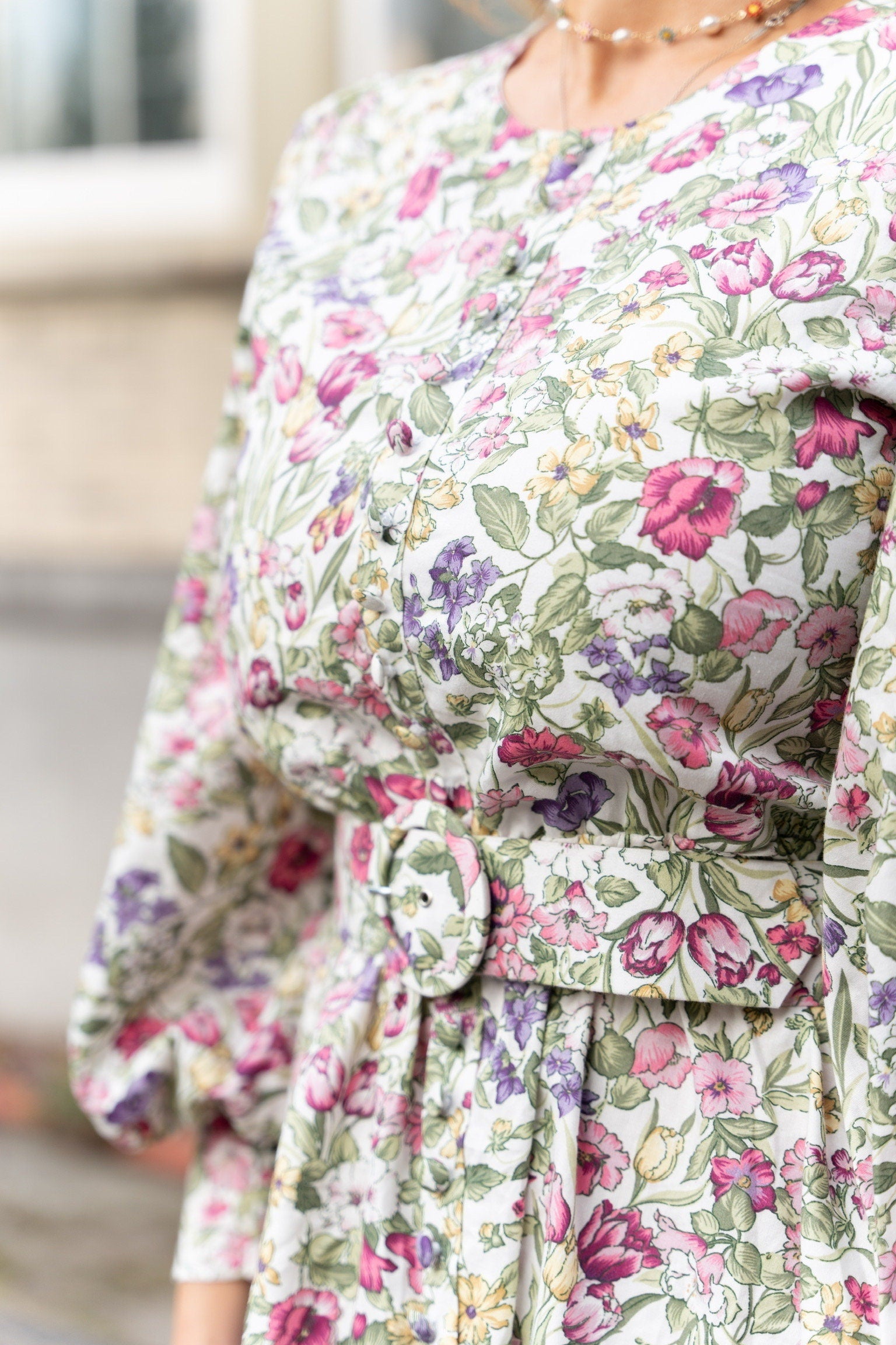 Victoria Floral Cottagecore Dress